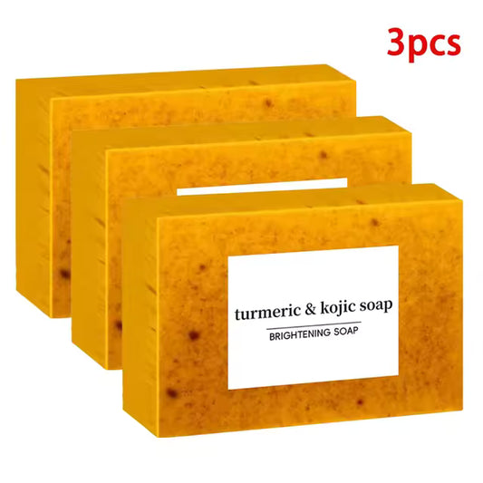 Lemon Tumeric Kojic Acid Soap (3Pack)