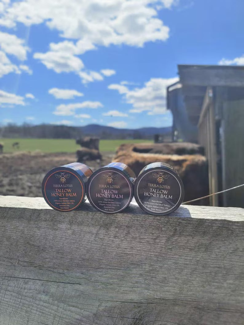 Organic Grass-Fed Beef Tallow Balm